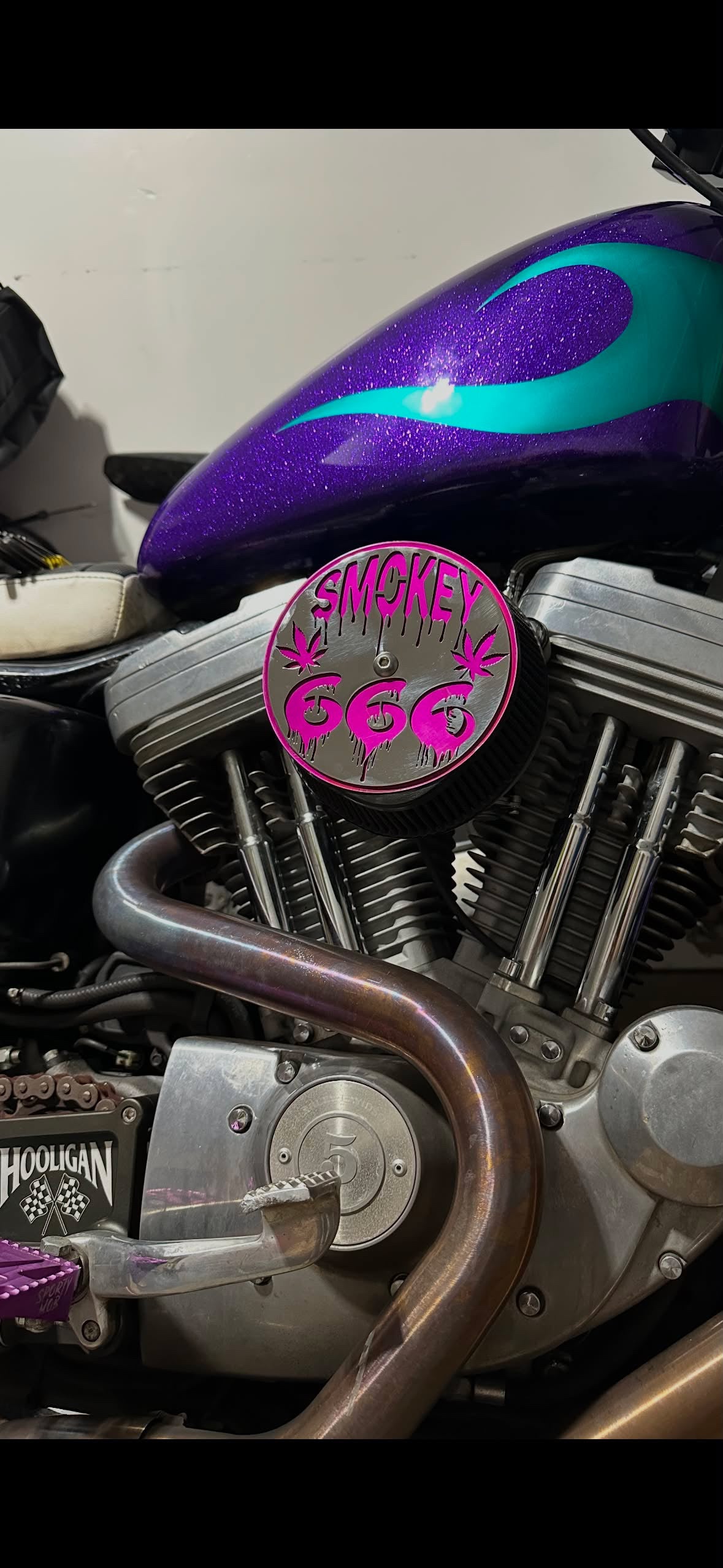 Custom Harley-Davidson Air Cleaner Cover | Personalized 2-Piece Stainless Steel