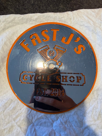 Custom Harley-Davidson Air Cleaner Cover | Personalized 2-Piece Stainless Steel