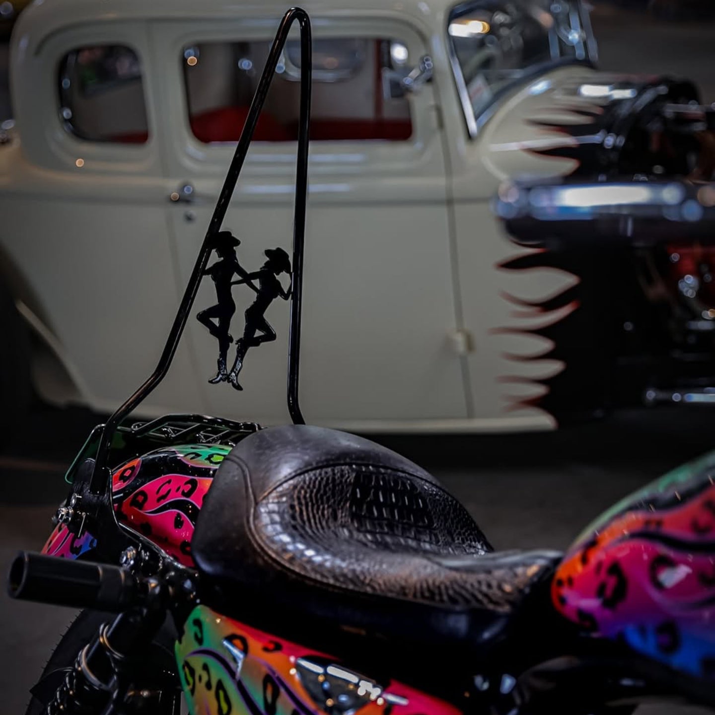 IRON PONY SISSY BAR FOR 1994-2022 SPORTSTER